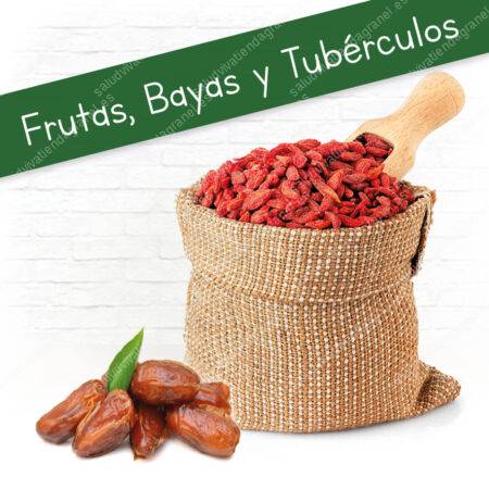 Frutas, Bayas y Tubérculos